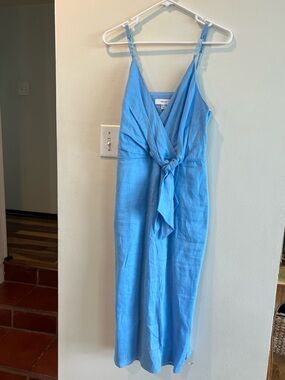 Reiss blue linen sundress - 8